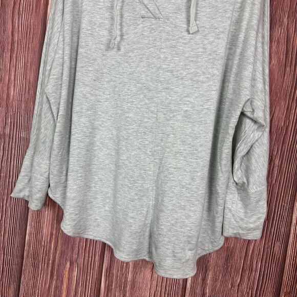 Lou & Grey Signature Soft Light Gray Pullover Hoodie Comfy Casual Size XXL - Picture 4 of 6